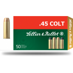 Sellier & Bellot .45 COLT JHP 230 grains ammunition